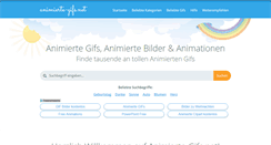 Desktop Screenshot of animierte-gifs.net